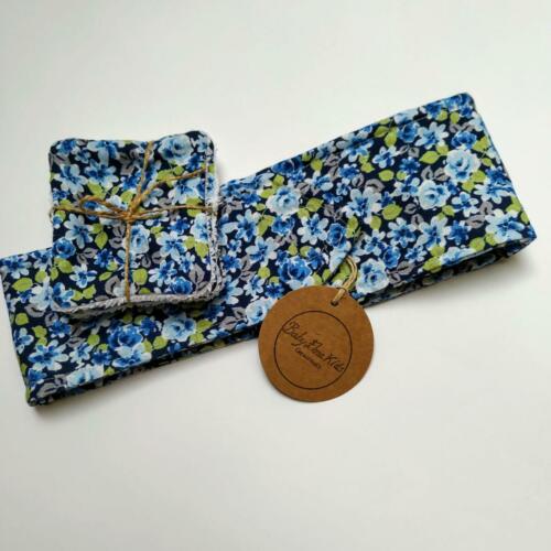 CONJUNTO DE TURBANTE Y DISCOS ECOLÓGICOS MOD. LIBERTY
